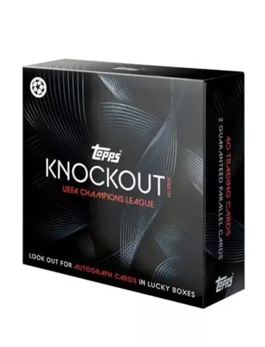 2023 Knockout UEFA Women's Champions League boxes on Topps. 2023 Base #Order