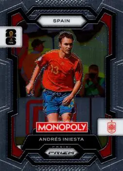 Panini Prizm card showing authentic print quality detail